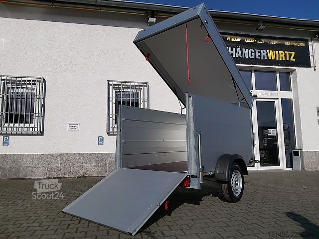 PKW-Anhänger Anssems Alu Deckel GTB 750 211x126x118cm Heckrampe direkt verfügbar