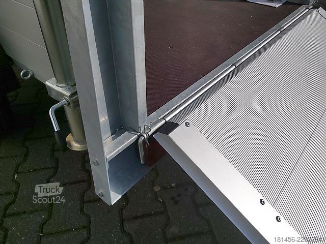 PKW-Anhänger Anssems Alu Deckel GTB 750 211x126x118cm Heckrampe direkt verfügbar
