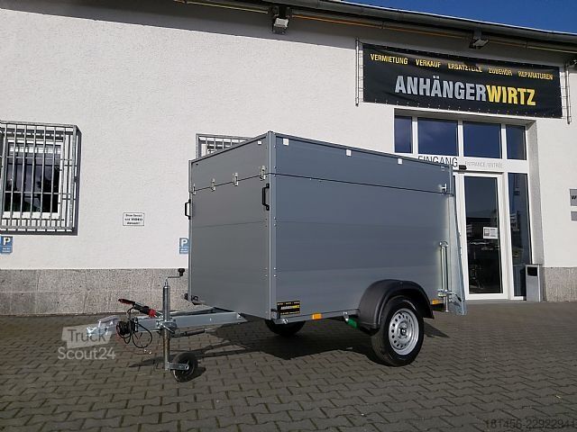 PKW-Anhänger Anssems Alu Deckel GTB 750 211x126x118cm Heckrampe direkt verfügbar