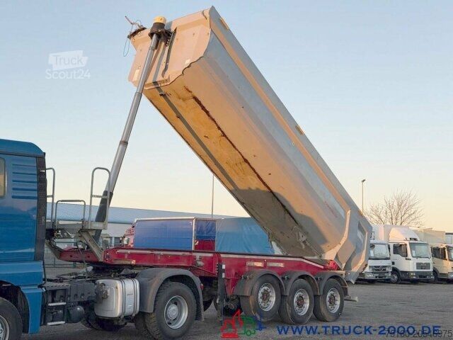 Kipper Auflieger Schwarzmüller Schwarzmüller SK HARDOX Plane 24m³ SAF Achsen