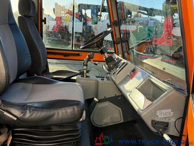 شاحنة نقل بثلاثة اتجاهات  Boki Kiefer 4x4 Kran 5+6 Steuerkreis + Kommunal