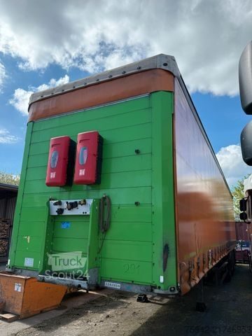 Atvira puspriekabė su tentu SCHMITZ CARGOBULL SCB S3T STANDARD EDSCHA  VERZINKT