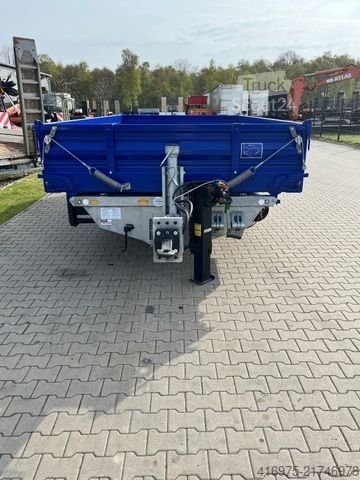 Remorcă basculantă trilaterală FLIEGL TSK 118 Tandem Dreiseitenkipper 5,0m Kipp Anhäng
