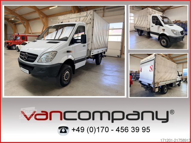 Фургон-шафа з фіранкою MERCEDES-BENZ Sprinter 315 CDI 4x4 Allrad Ladebordwand AHK