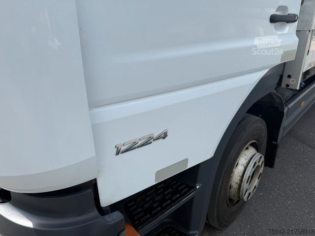 Camión plataforma con toldo MERCEDES-BENZ Atego 3 1224 LBW 1,5 AHK AUTOMATIK