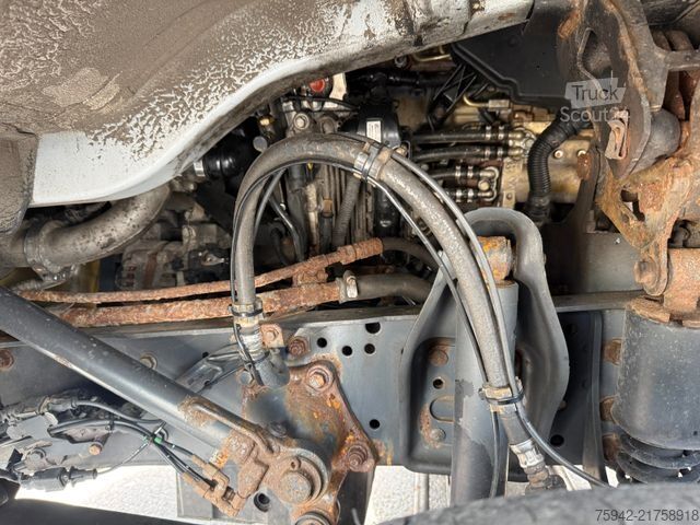 Camión plataforma con toldo MERCEDES-BENZ Atego 3 1224 LBW 1,5 AHK AUTOMATIK