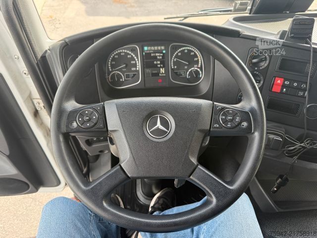Camión plataforma con toldo MERCEDES-BENZ Atego 3 1224 LBW 1,5 AHK AUTOMATIK