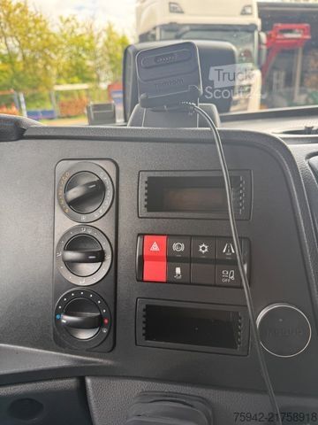 Camión plataforma con toldo MERCEDES-BENZ Atego 3 1224 LBW 1,5 AHK AUTOMATIK