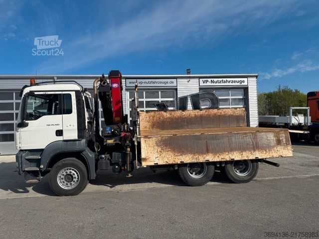 Camión volquete trilateral MAN TGS 26.480 BB 6x4 HMF 2620K4 Meiller3.S.Kipper