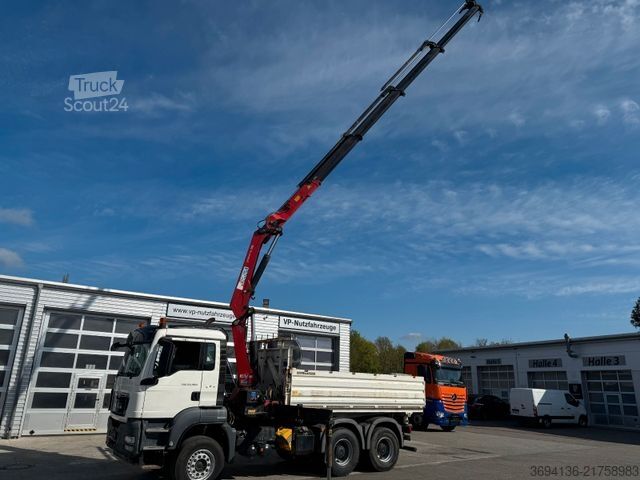 Camión volquete trilateral MAN TGS 26.480 BB 6x4 HMF 2620K4 Meiller3.S.Kipper