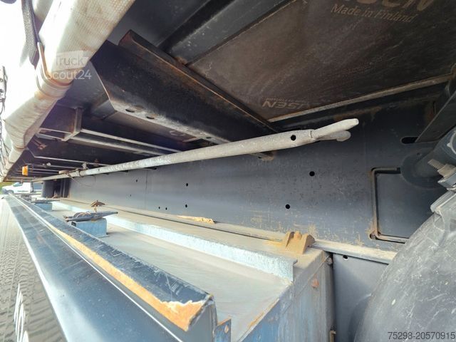 Semirimorchio con telone KÖGEL S24-1 / Palettenkasten / EDSCHA / Liftachse