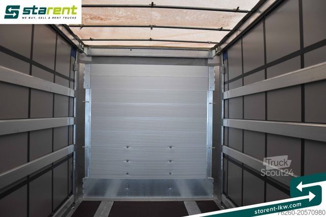 Odprta polprikolica s ponjavo SCHMITZ CARGOBULL Liftachse Palettenkasten XL Zertifikat Multilok