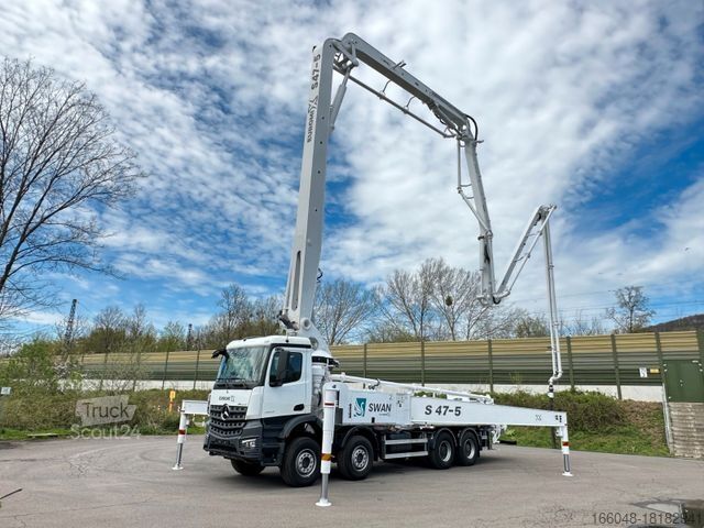 Автобетононасос MERCEDES-BENZ Arocs 5 4542 8x4 SWAN TSP 47-5 160RZ ( 47m )