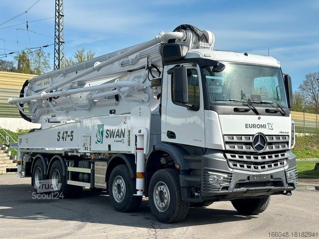 Автобетононасос MERCEDES-BENZ Arocs 5 4542 8x4 SWAN TSP 47-5 160RZ ( 47m )