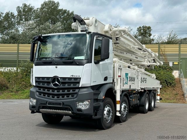 Camión bomba de hormigón MERCEDES-BENZ Arocs 5 4142 8x4 SWAN TSP 47-5 160RZ ( 47m )