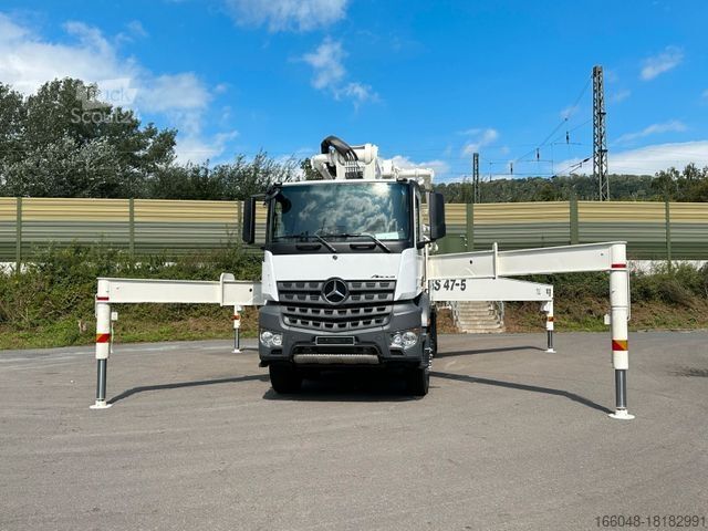 Автобетононасос MERCEDES-BENZ Arocs 5 4142  8x4 SWAN TSP 47-5 160RZ ( 47m )