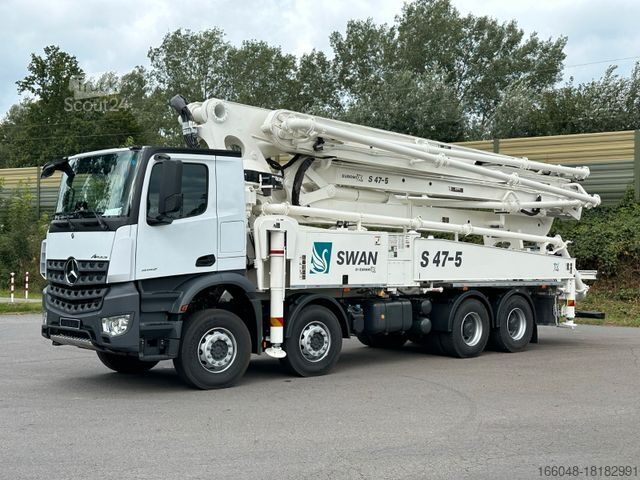 Camión bomba de hormigón MERCEDES-BENZ Arocs 5 4142 8x4 SWAN TSP 47-5 160RZ ( 47m )