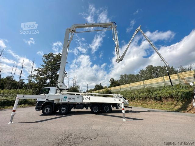 Автобетононасос MERCEDES-BENZ Arocs 5 4142  8x4 SWAN TSP 47-5 160RZ ( 47m )