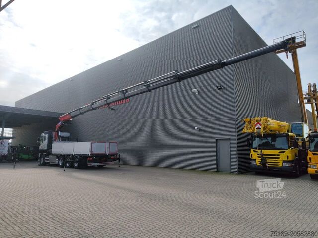 Camion cu macara Volvo FH 500 8x4 Tridem Euro 6 HMF 4020K-8