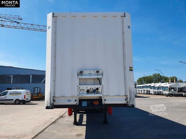 Semi-remorque fourgon KRONE Koffer Auflieger, BPW, Lochsystem, Liftachse 2x