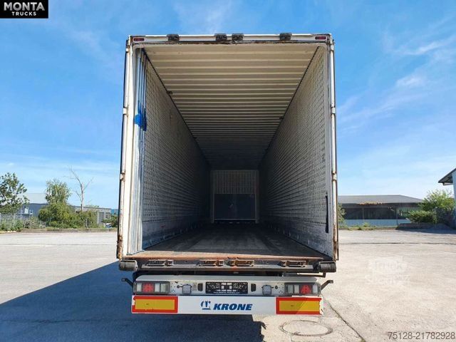 Semi-remorque fourgon KRONE Koffer Auflieger, BPW, Lochsystem, Liftachse 2x