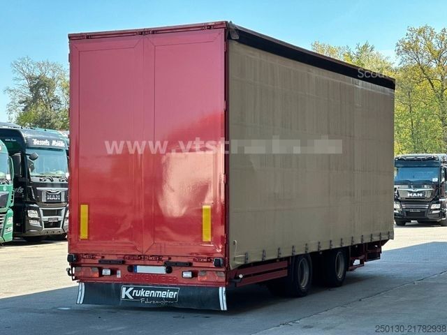 Відкритий причіп з тентом Krukenmeier KRUKENMEIER