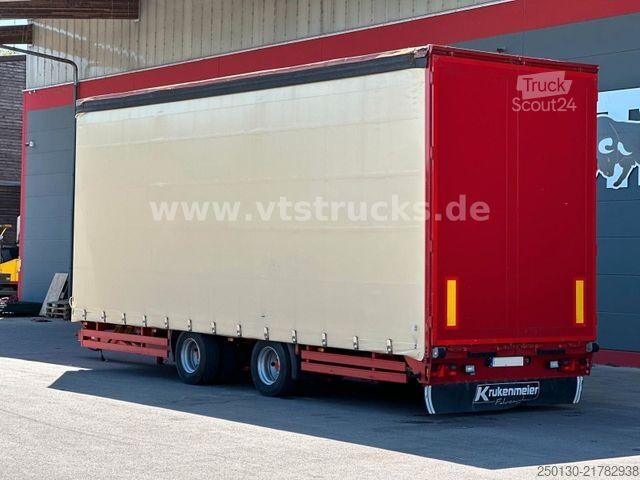 Відкритий причіп з тентом Krukenmeier KRUKENMEIER