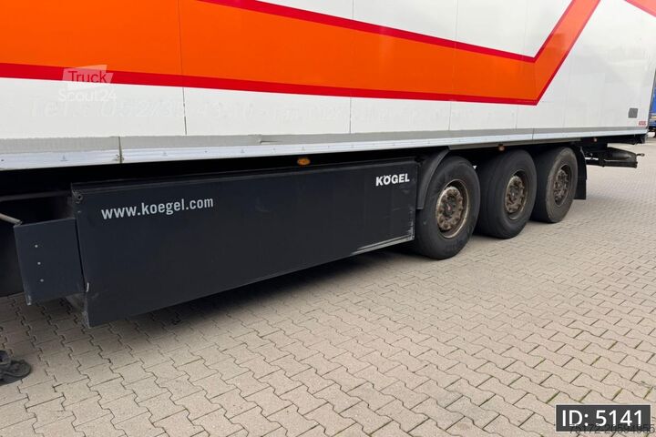 Transporte refrigerado/congelado Kögel S24 / Disk brakes / Palletbox / Vector 1350