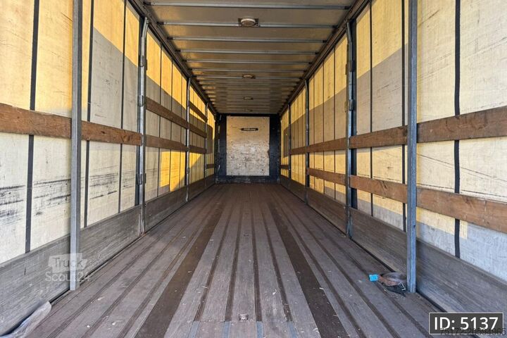 Prelate glisante Pacton TBD.2 / DHOLLANDIA 2500kg / Steering axle