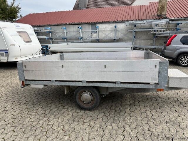 Araba römorku Hymer Anhänger Hochlader, 1000 kg, 2980 x 1920 x 400 mm