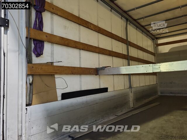 Curtain sided MAN TGL 8.190 TGL 4X2 8tonner Curtainsider Ladebord...