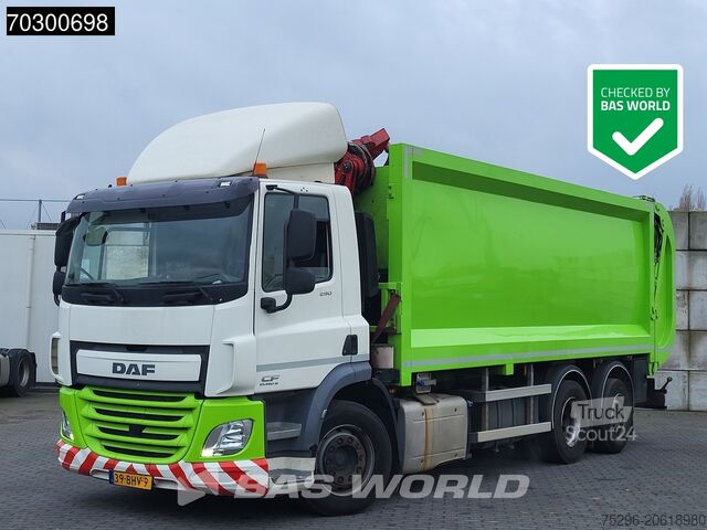 Garbage truck DAF CF 290 CF 6X2 VDL Translift Sideloader Plus Duo...