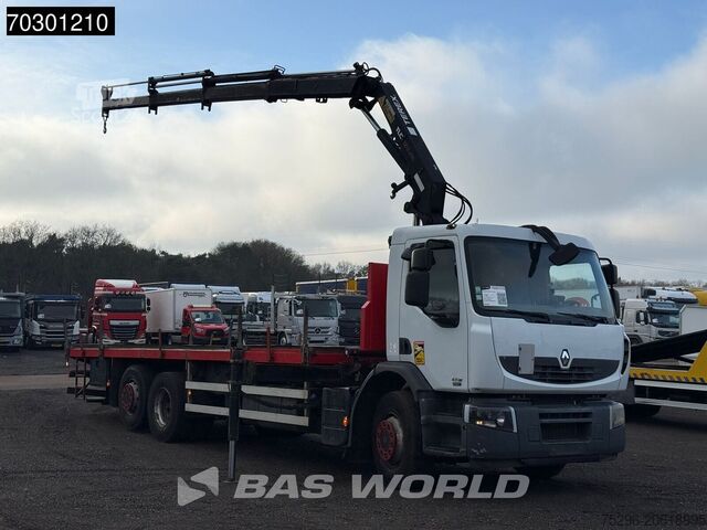 Lastplattform Renault Premium 410 6X2 Terex 120.2E - A3L Kran Crane L...