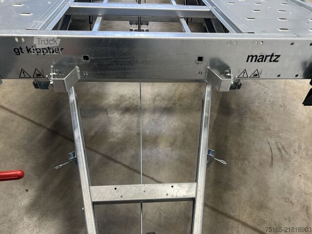 Fourgon porte-voitures Martz GT Kippbar 400/2 S 2,7T Autotransporter