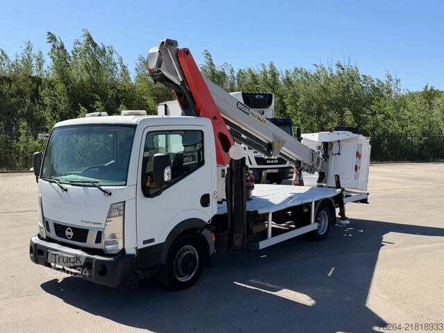 Kėlimo platforma Nissan CABSTAR 35.14 + PALFINGER PA17T (17M) MOTORSCHA...