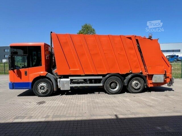 Garbage truck Mercedes-Benz 2629 Econic 6x2 Faun PowerPress