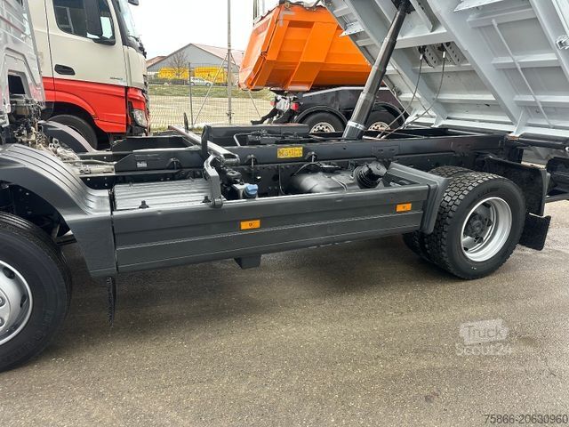Driezijdige kipper MERCEDES-BENZ 1223 K Atego3 Meiller 3Seiten 2xAHK 3Sitzer