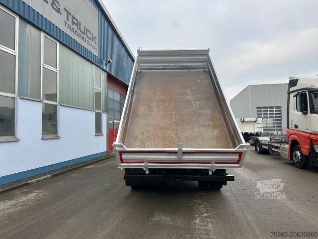 Driezijdige kipper MERCEDES-BENZ 1223 K Atego3 Meiller 3Seiten 2xAHK 3Sitzer
