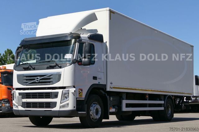 Tovorno vozilo s ravno platformo in ponjavo VOLVO FM 330 Koffer XL-Tank LBW Euro 5