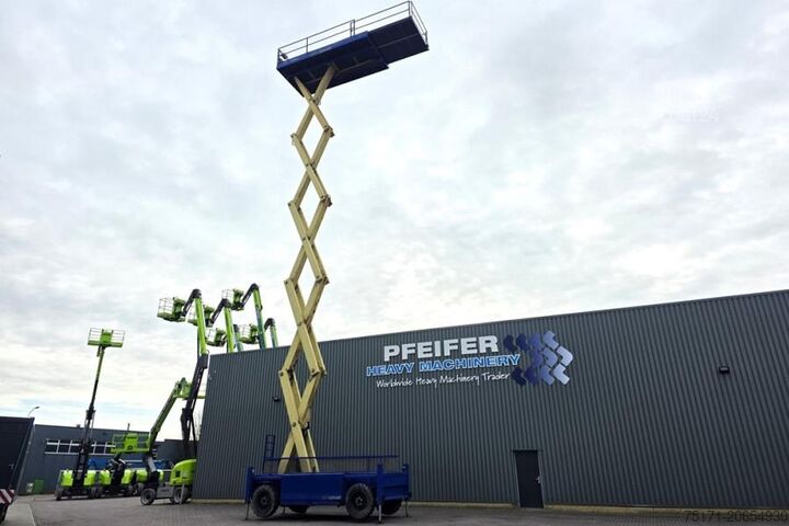 Saksinostin JLG 210-25 Diesel, 4x4 Drive, 23m Working Height, 1000