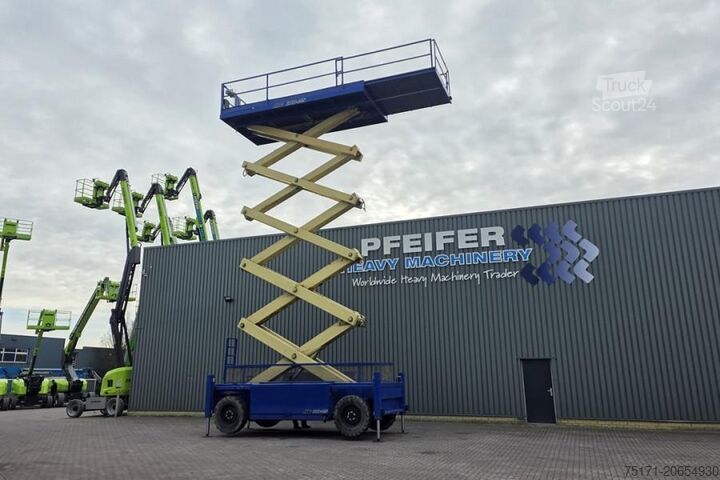 Saksinostin JLG 210-25 Diesel, 4x4 Drive, 23m Working Height, 1000