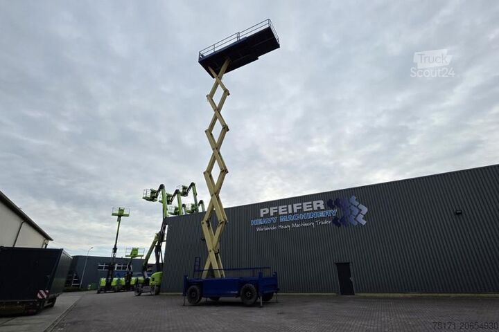 Saksinostin JLG 210-25 Diesel, 4x4 Drive, 23m Working Height, 1000