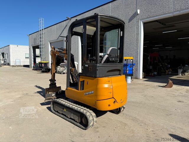 Minikotró Case CX 18B S2