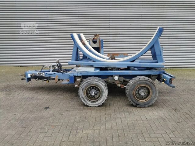 Boneca WFT Transportwagen Rootseite Rotorblatt Vestas V112...