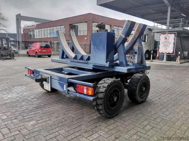 Boneca WFT Transportwagen Rootseite Rotorblatt Vestas V112...