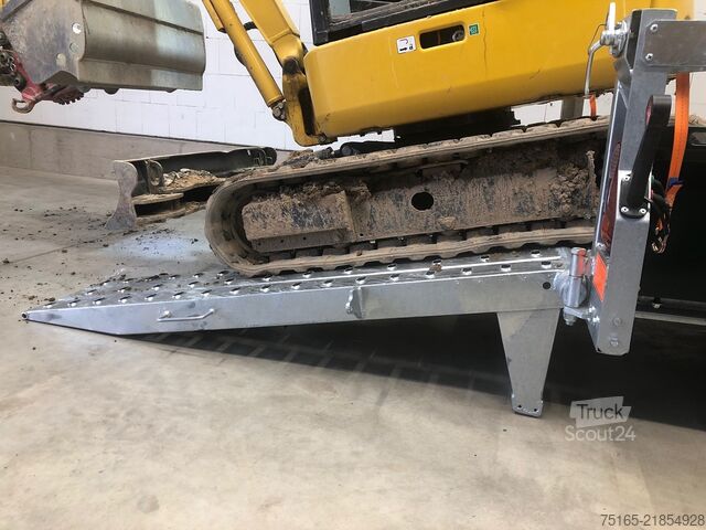 Transportadores de máquinas e reboques para escavadoras Rosemeier VE BAT C35.36 grün Maschinentransporter