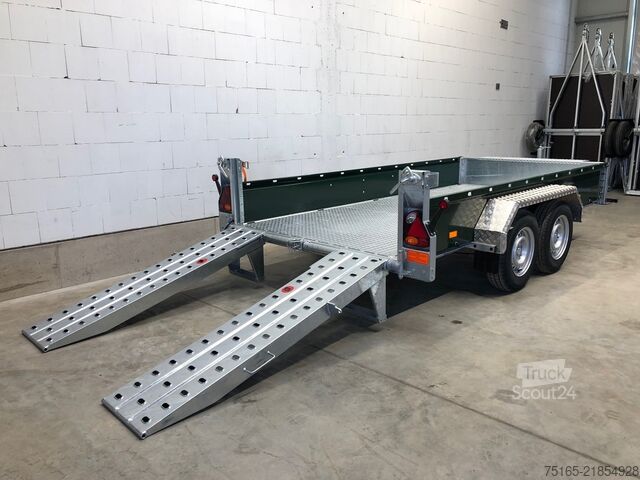 Transportadores de máquinas e reboques para escavadoras Rosemeier VE BAT C35.36 grün Maschinentransporter