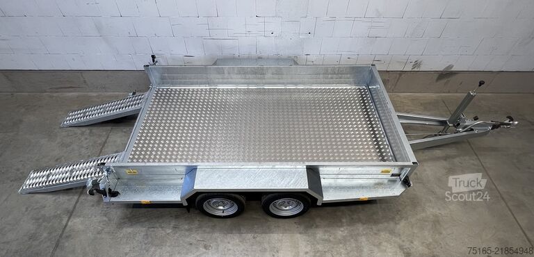 Mašinų transportavimo priekabos ir ekskavatorių priekabos Saris Magnum Explorer 3500 Force one Maschinentranspor