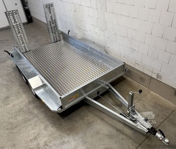 Mašinų transportavimo priekabos ir ekskavatorių priekabos Saris Magnum Explorer 3500 Force one Maschinentranspor