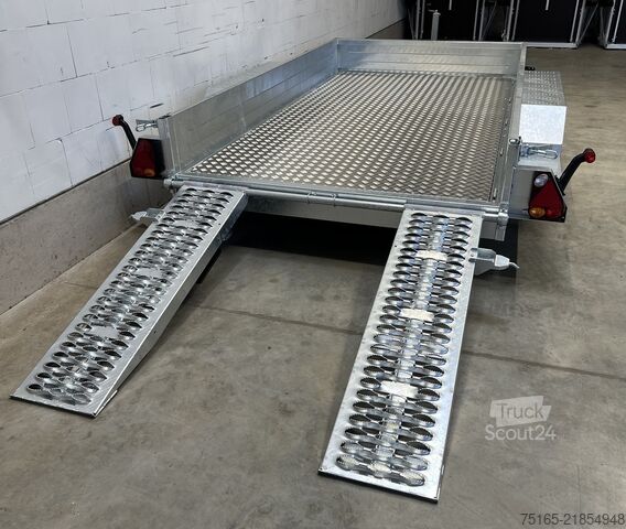 Transportadores de máquinas e reboques para escavadoras Saris Magnum Explorer 3500 Force one Maschinentranspor